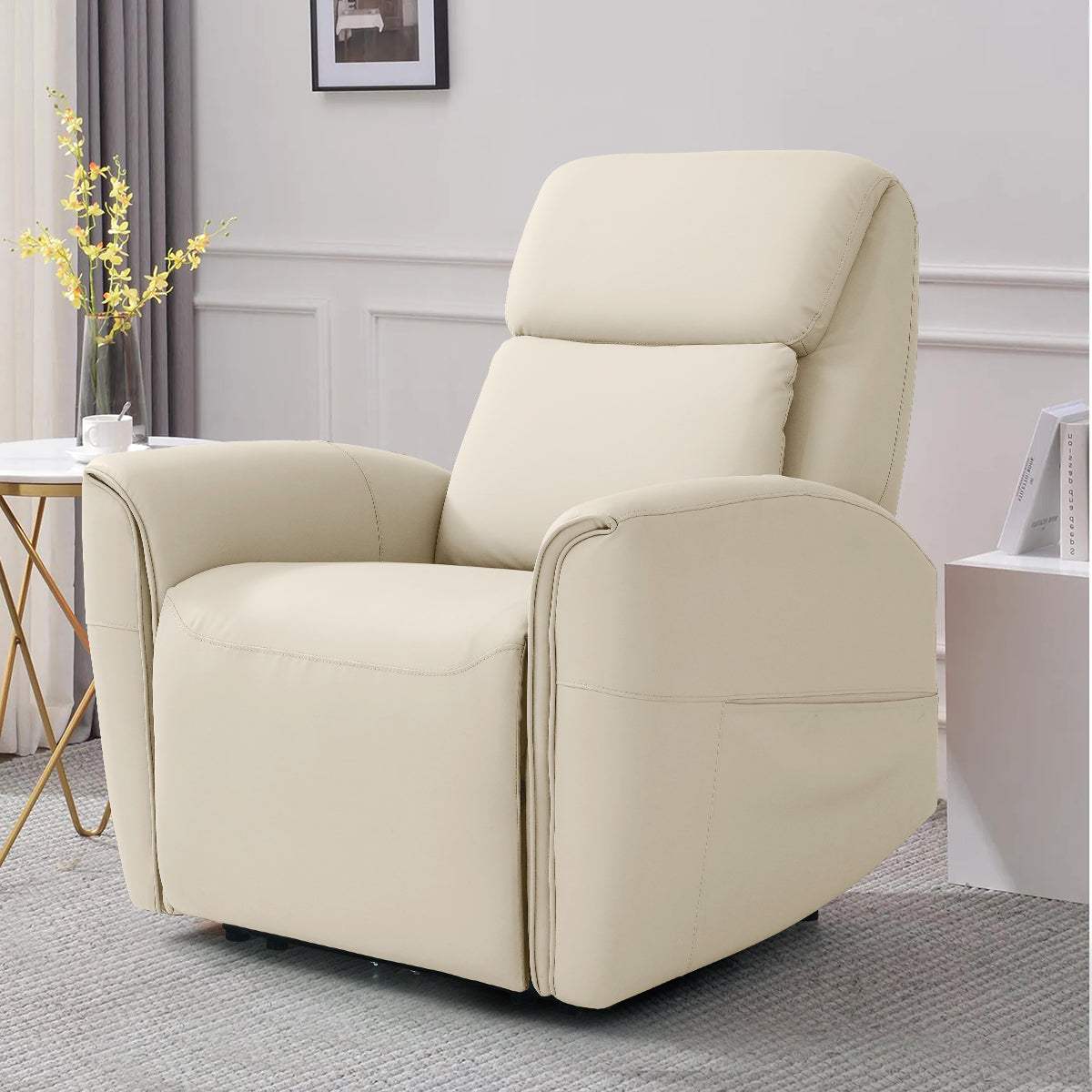 Premium Adjustable Recliner with Kneading Massage