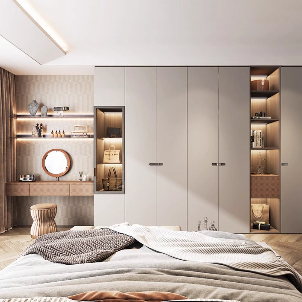 Wooden Closet Storage Cabinet for Bedroom