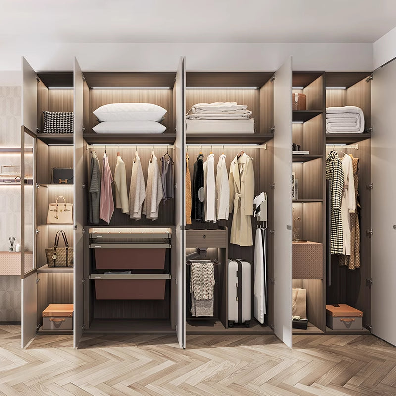 Wooden Closet Storage Cabinet for Bedroom