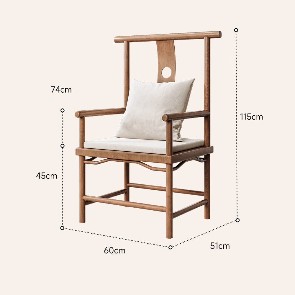 Modern Chinese Zen Solid Wood Tea Table Set with Modular Seating